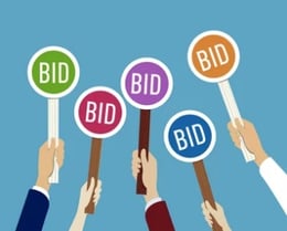 bid signs small